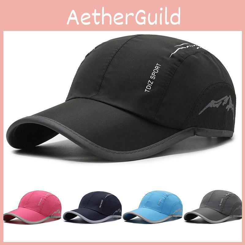 Letters Embroidery Tdiz Sport Baseball Caps Men Summer Outdoor Shade Breathable