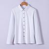 Damen T-Shirts Frühling Langarmshirts Damen Baumwolloberteile Mode Trendy Bottoming Shirts