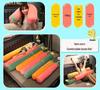Washable Cylindrical Bolster Pillow for Sleeping, Leg Clamping, and Back Support