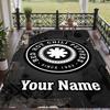 Custom Text Printed Rug Red Hot Chili Peppers Non Slip Floor Carpet For Home Room Decor