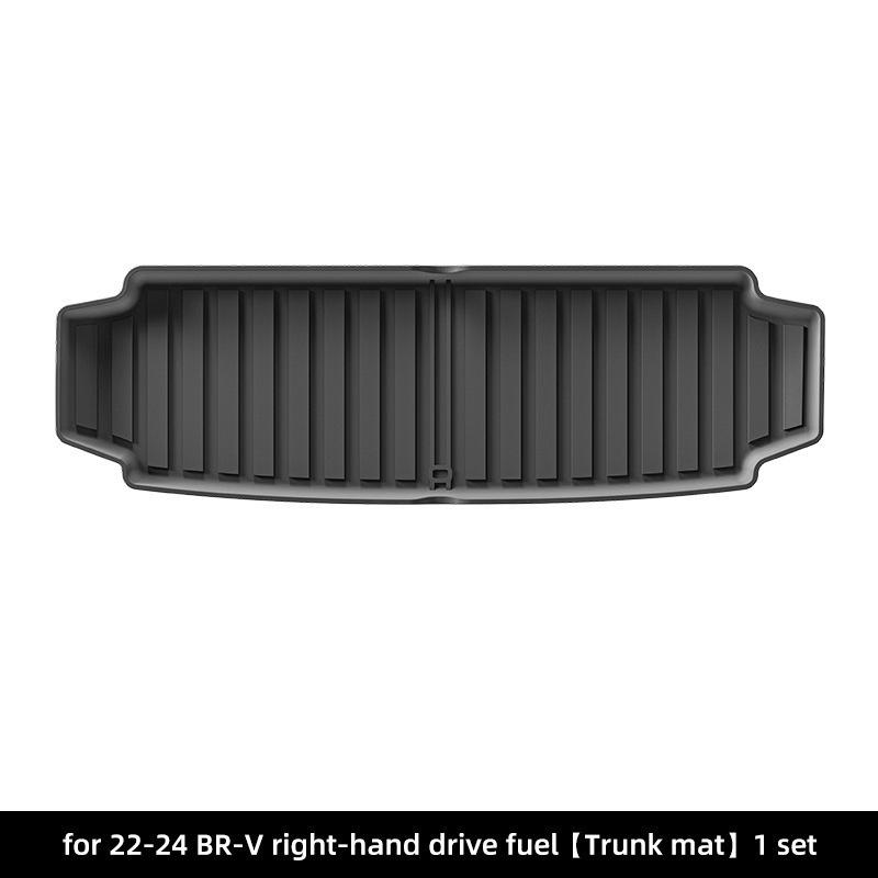 Honda BR-V 2022-2024 RHD Full Coverage Dirt-Resistant TPE Floor & Trunk Mats