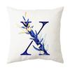 1pcs Creative LED Light Alphabet Series Cushion Cover Simple Home Sofa Valentine’s Day Decorative Throw Pillowcase