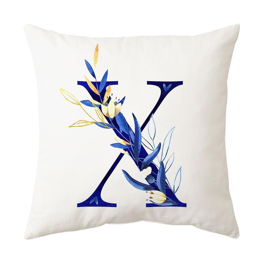 1pcs Creative LED Light Alphabet Series Cushion Cover Simple Home Sofa Valentine’s Day Decorative Throw Pillowcase