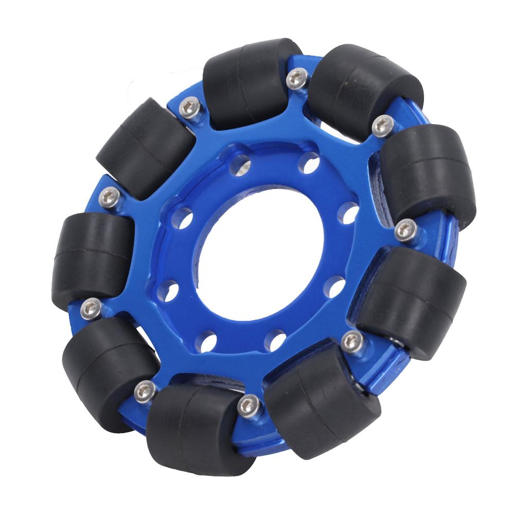 Omni Wheel 4in Omnidirectional Aluminium Alloy Hub Component Part for Robot Toy DIY