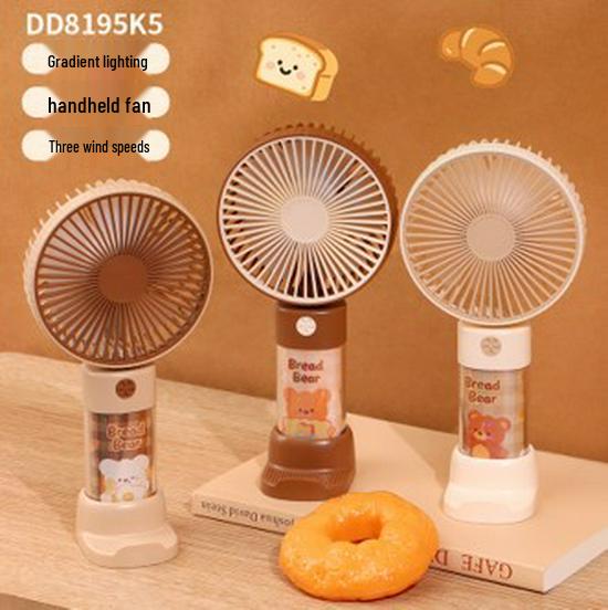 Capybara Mini USB Charging Handheld Fan - Desktop Cartoon Portable Gift 47x40x67mm верблюд