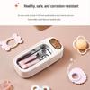 Bear Dual-Bin Ultrasonic Glasses & Contact Lens Cleaner CN plug (adapter included)