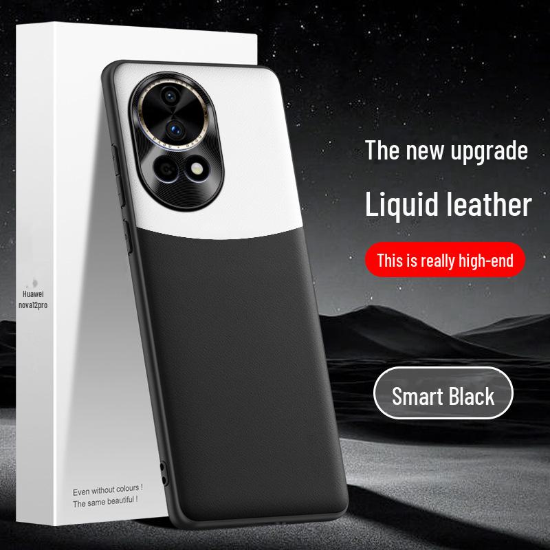 

Защитный чехол из жидкой кожи для Huawei nova 12 Pro, устойчивый к падениям, прочный и элегантный. 12 Ultra Star Edition