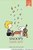 Snoopy Lesson Notebook [with Stickers] (Set of 5)