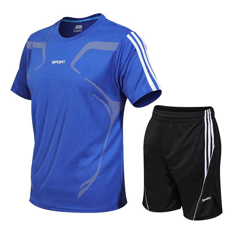 

Quick Drying Round Neck Sports T-shirt Gym Jersey Fitness T-shirt Trainer Running T-shirt Men s Breathable Sportswear