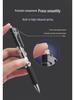 Carbon Black Fountain Pen - Signature Water-Based Blue Pen for Students and Business