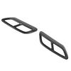 2PCS Exhaust Muffler Tail Pipe Cover Left Right Decorative Tail Throat Frame for A3 8Y 2021 Onwards Carbon Fiber