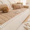 New Straight Sofa Cover Fabric with Thickened Insulation and Anti Slip One-piece Laying Sofa Cushion Cover for Autumn and Winter