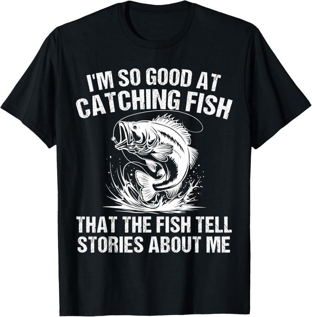 Bass Fishing Angler Funny Fisherman Catching Fish T-Shir Unisex T-Shirt