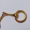 Used HERMES scarf ring "Mini-Malles" rose gold
