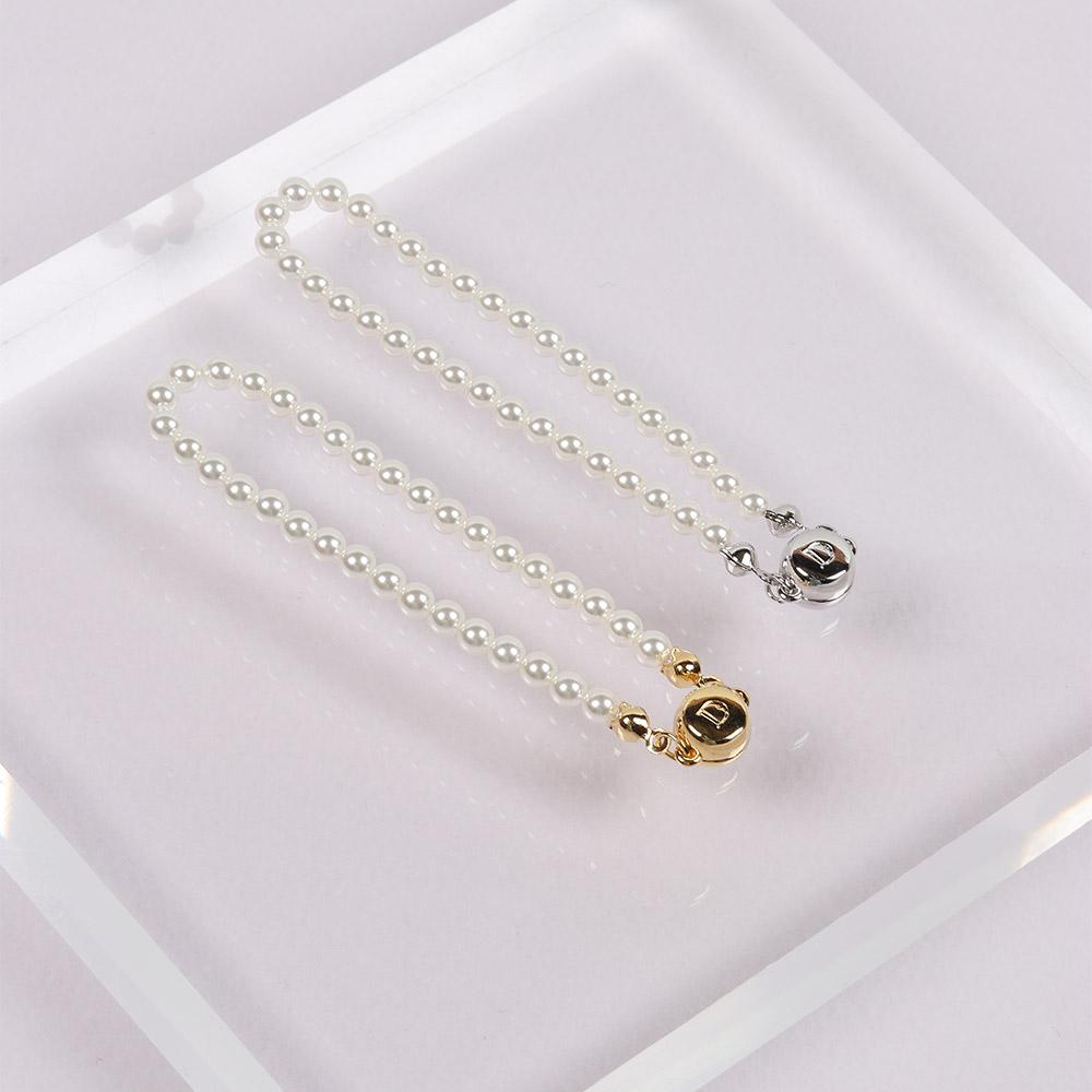 Dana Burton [Magnetic One-Touch] Joy Pearl Bracelet_4Mm Pearl