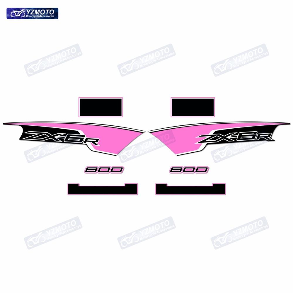 For ZX6R ZX-6R ZX 6R 599 2009 2010 2011 2012 Motorcycle Accessories Fairing Full Car Reflective Waterproof Stickers Decal Kit