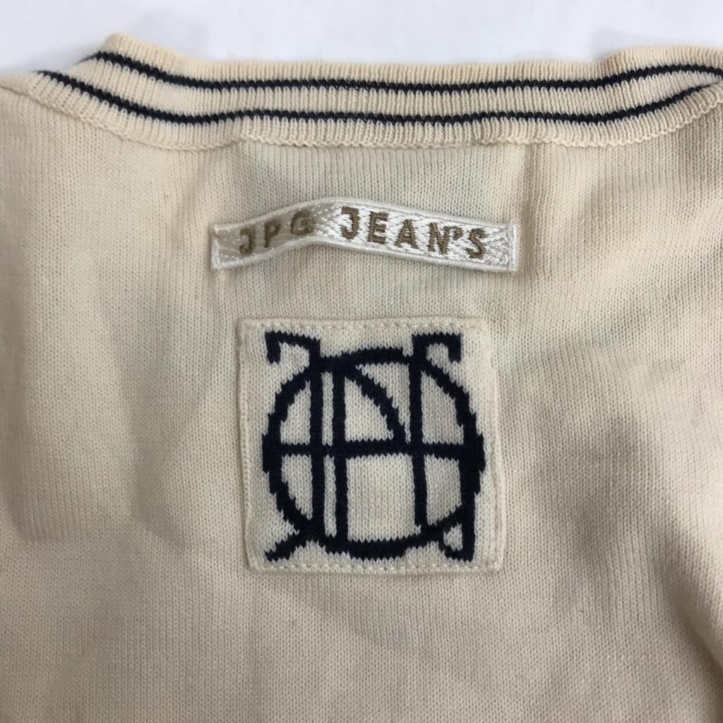 Jean Paul Gaultier JEANS Pulover din bumbac fără mâneci [Femei 40](FOLOSIT)