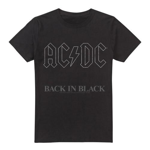 AC/DC Mens Back In Black T-Shirt
