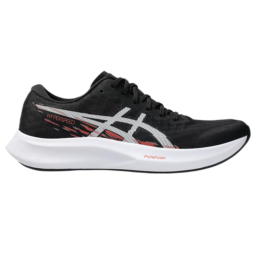 Asics  Hyper Speed 4 Black White Women Sneakers 1012B677-001
