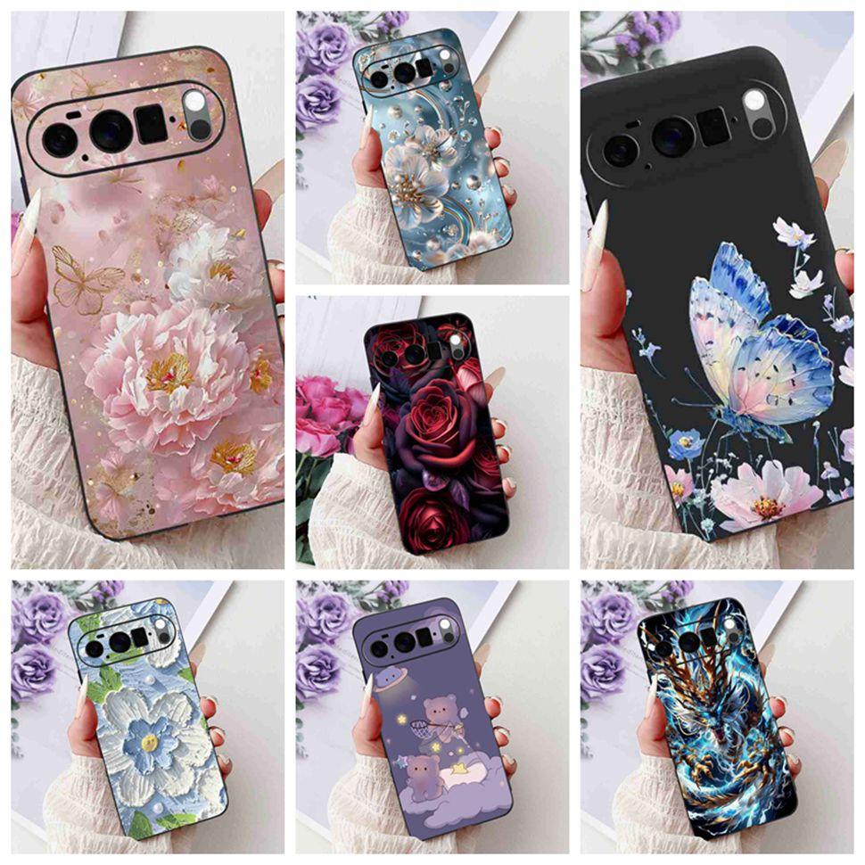 For Google Pixel 10 Pro Case Luxury Painted Covers 6.3" Soft Silicone Phone Case For Google Pixel 10 Pixel10 Pro Back Cover Capa