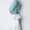 Atil Studio Corduroy Mini Ribbon Hobo Dot And Crossbody Bag _ [Ivory]