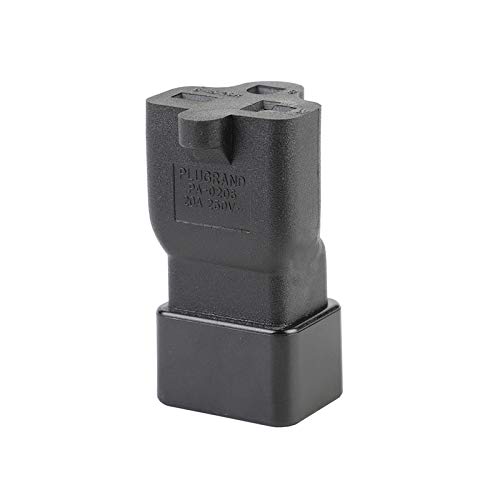 Tekit C20 To 6-15R/6-20R Combo AC Power Adapter, 2-in-1 IEC320 To 6-15R & 6-20R Adapter