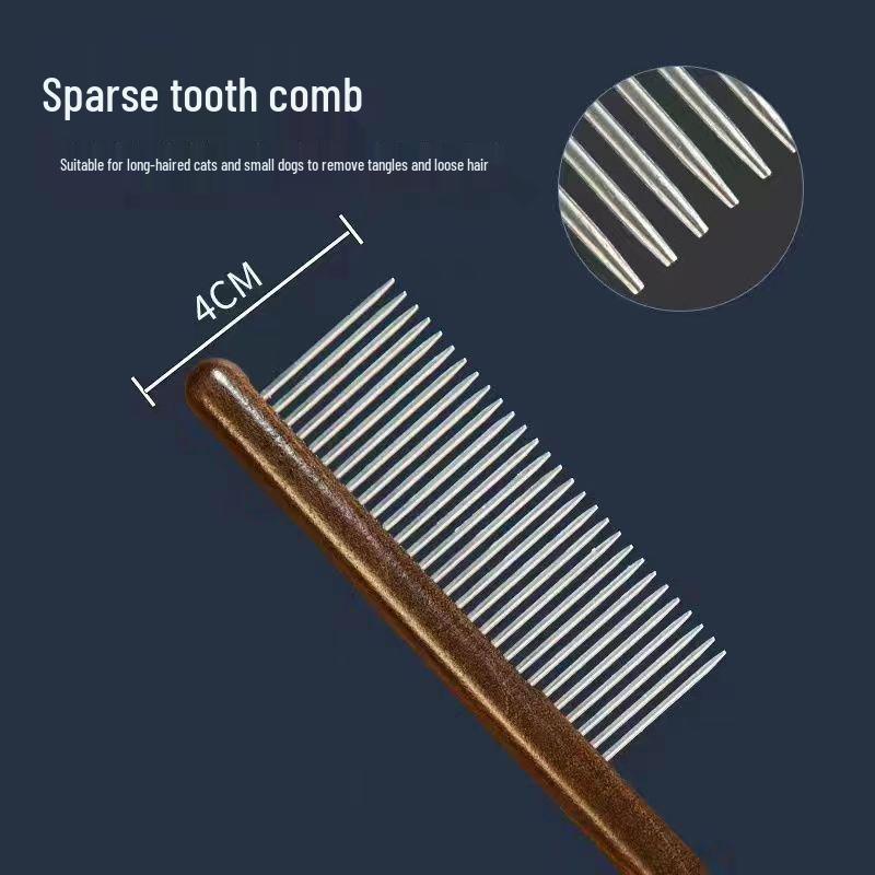 

Бесплатная доставка: Расческа для питомцев из нержавеющей стали с мелкими зубьями для груминга, удаления блох, распутывания колтунов и чистки шерсти для кошек и собак Regular