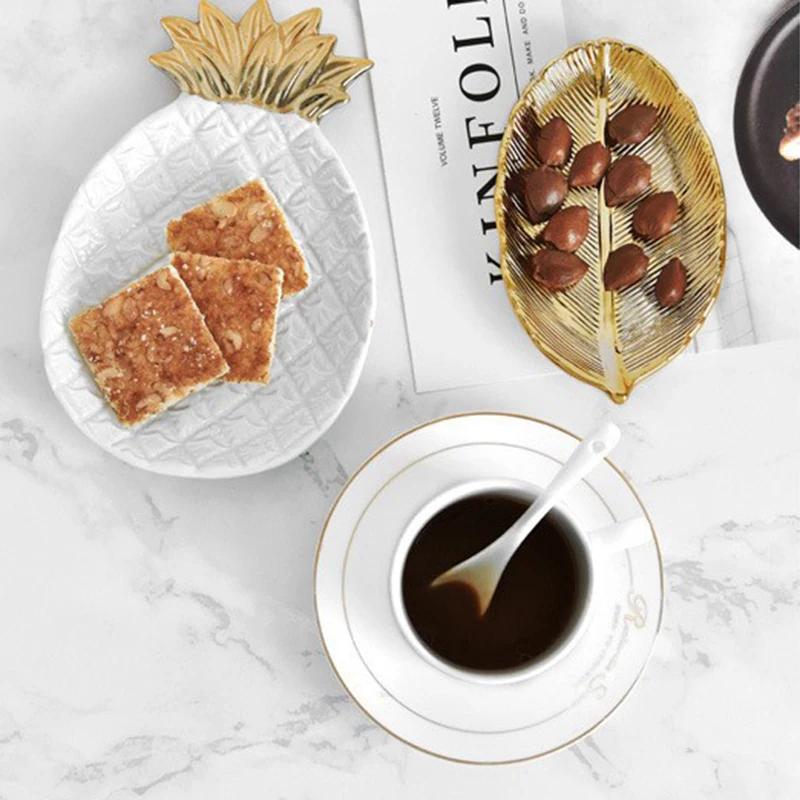 Snack Serving Tray Decorative Storage Organizer Serving Tray Plate