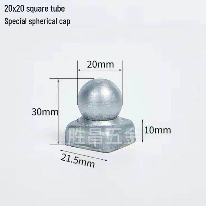 Wrought Iron Hollow Decorative Staircase Post Cap - Round Handrail Ball for Railing Fence Accessories
