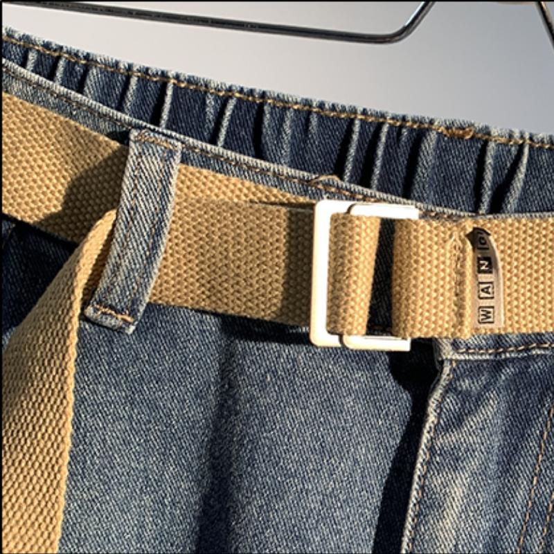 Fünf-Punkte-Hosen, dünner Schnitt, Jeans, Frühling, Sommer, Herren, Denim, lockere Freizeit-Shorts
