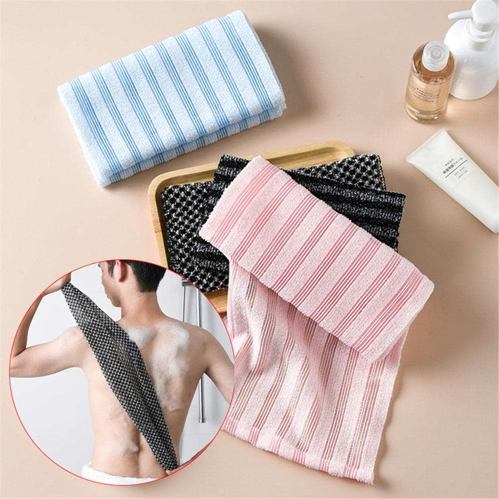 Durable Massage Cleaner Body Cleaning Shower Scrubber Washcloth Exfoliating Bath Towel Back Scrubber