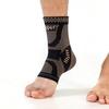 1Pcs Copper Ankle Brace,Infused Ankle Support Compression Sleeve for Men Women,for Foot Pain,Sprained Ankle,sports