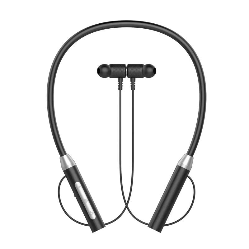 Wireless Bluetooth 5.2 Neckband Earphones Magnetic Sports Waterproof TWS Earbuds Blutooth Headset With Microphone Mic