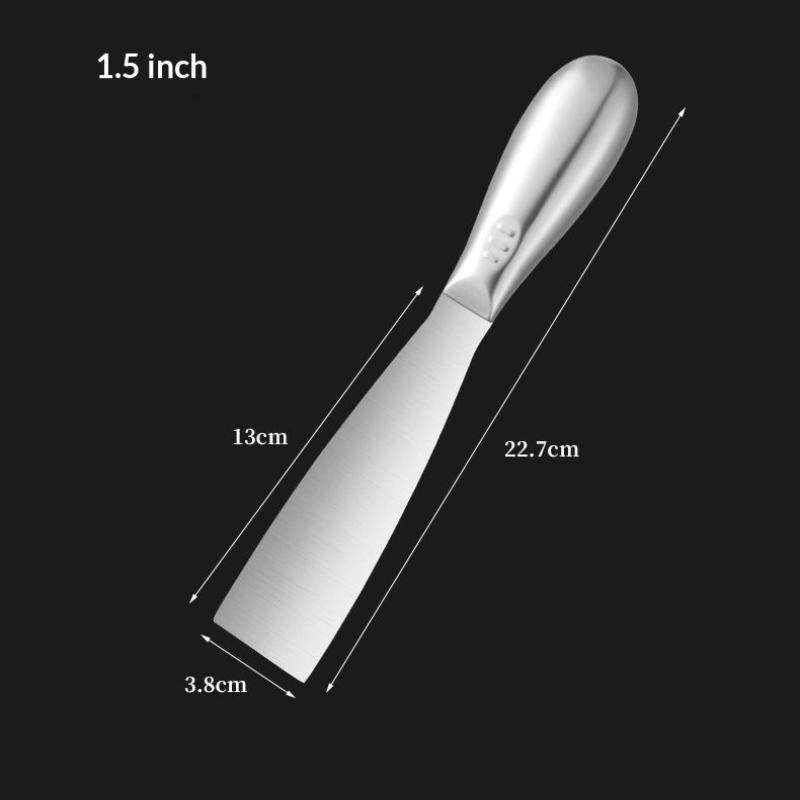 Stainless Steel Steak Spatula, Teppanyaki Spatula, Commercial Pizza Spatula, Pancake Spatula Cooking Spatula