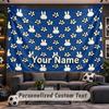 Wall Hanging Tapestry Custom NameMiffy Pattern Personalized Printed Fabric Wall Decor