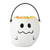 Kids' Halloween Bucket, Halloween Candy Pail, Pumpkin Ghost Favors Holder, Lightweight Pumpkin Ghost Candy Pot, Reusable Pumpkin Ghost Candy Bucket Fo