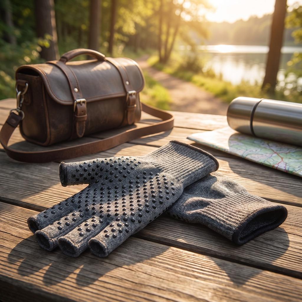 Half Finger Cycling Gloves with Non- for Outdoor Riding