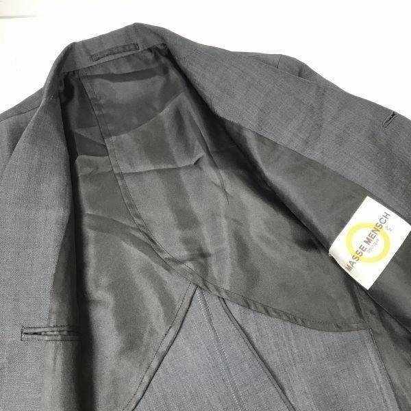 masse mensch/Wool Single Suit/Set Up/Men’s M/Gray/Half Lined/Made in Japan(USED)