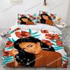 African Girl Bedding Set Duvet Cover 3d Bedding Fashion Design Decoration King Duvet Cover Set Double Bed Set Bedding Sets