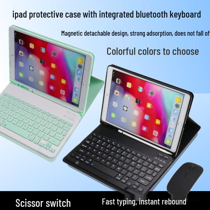 iPad 10th Gen Magnetic Protective Case with Backlit Keyboard & Pen Slot