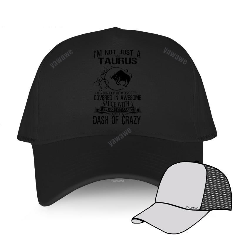 Outdoor Snapback Baseball Cap Black Cotton Hats Zodiac Signs Sassy Taurus Humor che Guevara Man Women Summer Hip Hop Caps sunhat