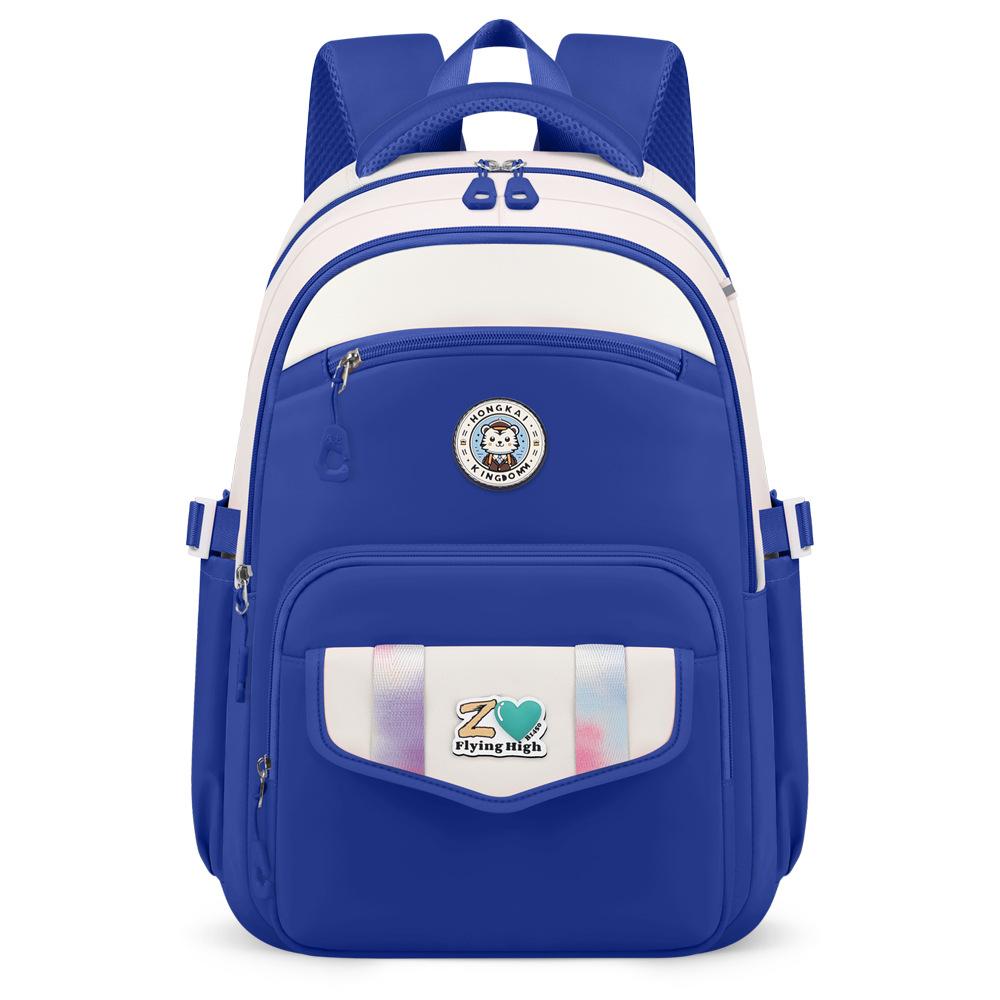 School Bag For Teenagers Unisex Backpack Multifunctional Travel Bag Large Capacity Lightweight Spine-Protecting Elementary School Student School Bag