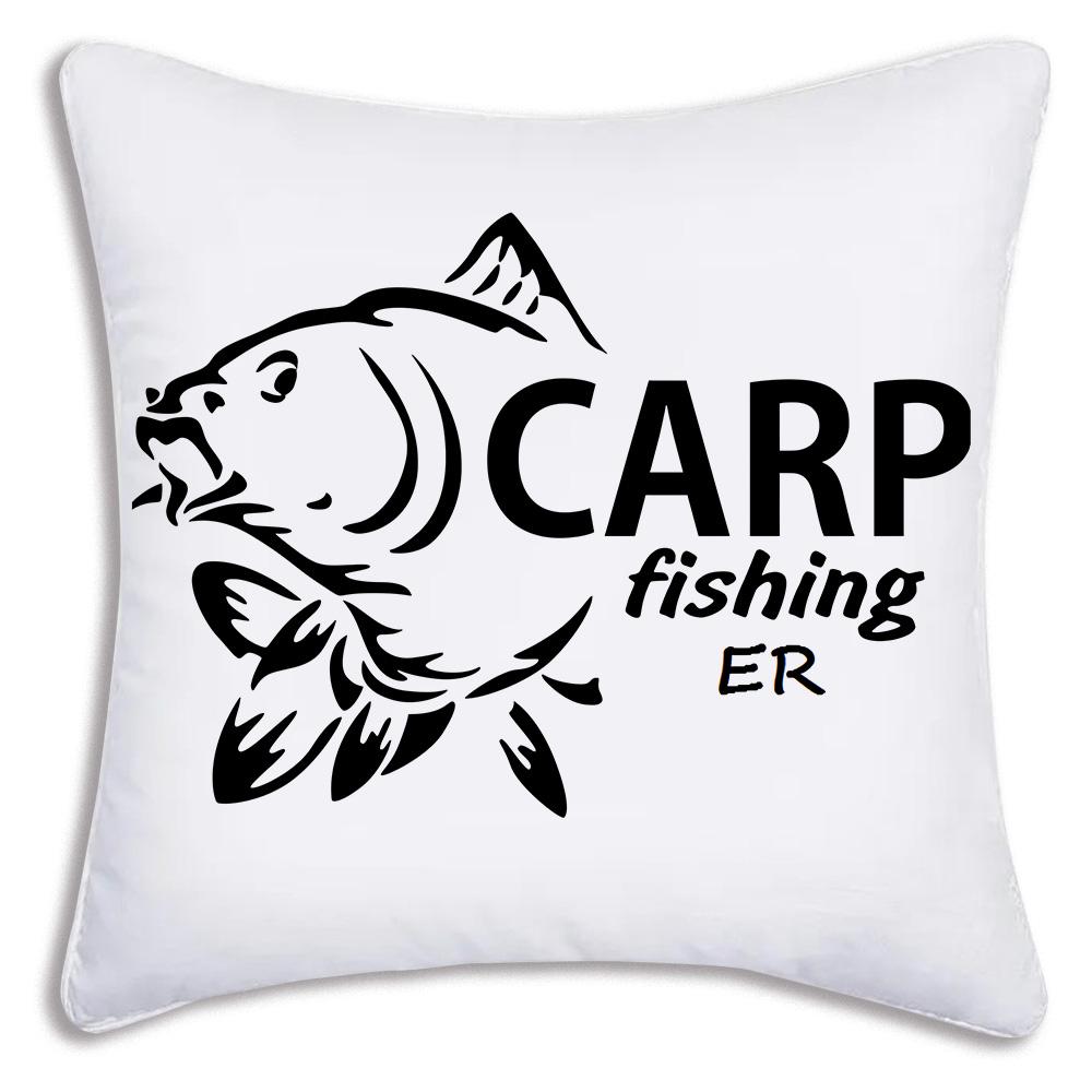 Pillow Covers Cool Nash Fishing Logo Sofa Decorative Home Double-Sided Printing Short Plush Cute Cushion Cover
