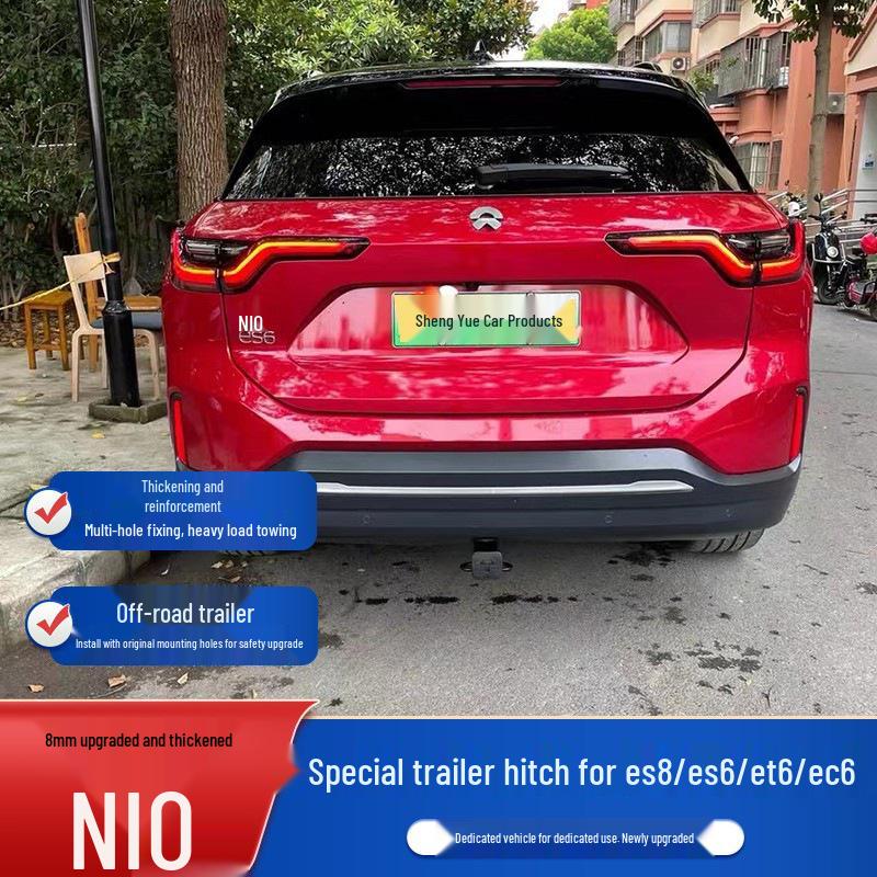 Compatible Tow Hook for NIO ES6, ES8, EC6 - Ideal for RV and Trailer Towing