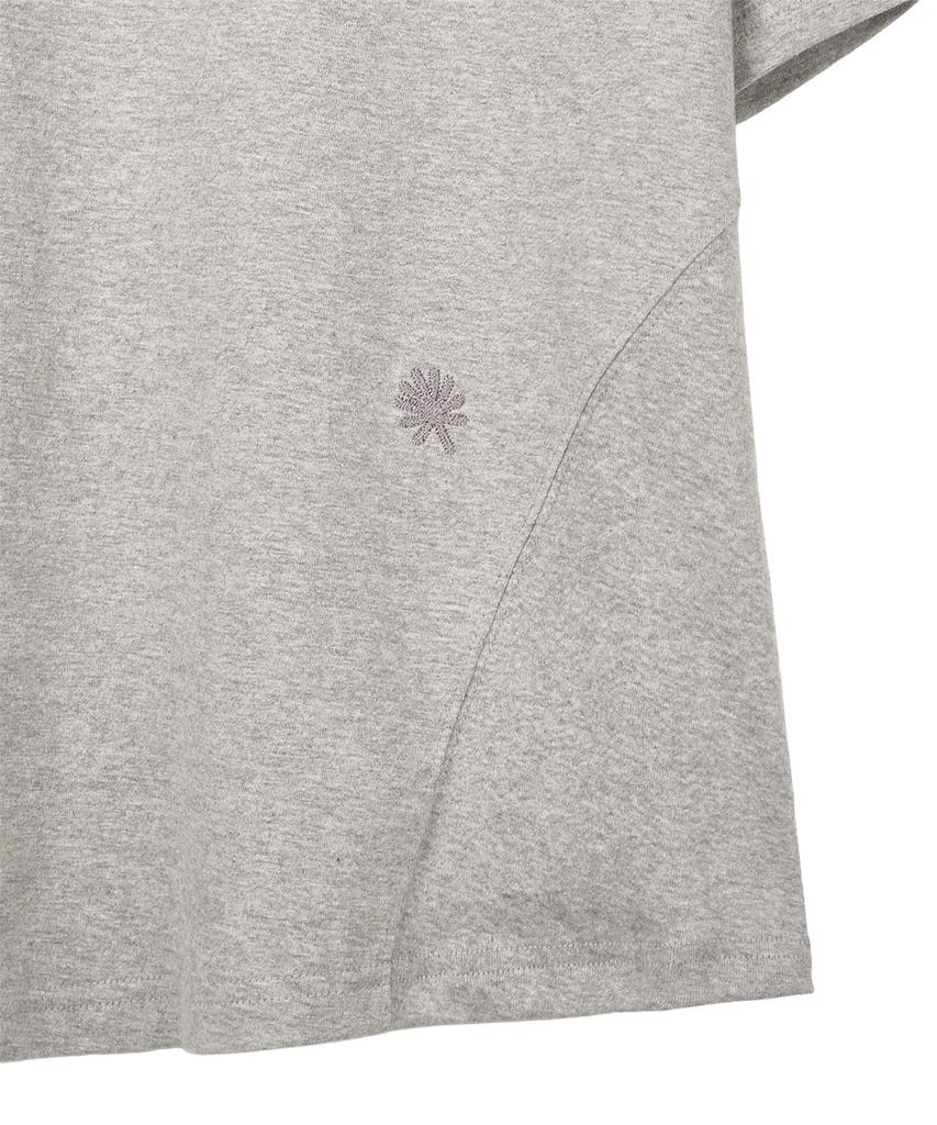 Dandel Dd Asym Side Rib Tee (Grey)