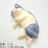 DW93 5pcs Kawaii Resin Mini Sleeping Cat Mini Figures Miniature Things Statues Dollhouse Room Home Decor Items Desk Accessories