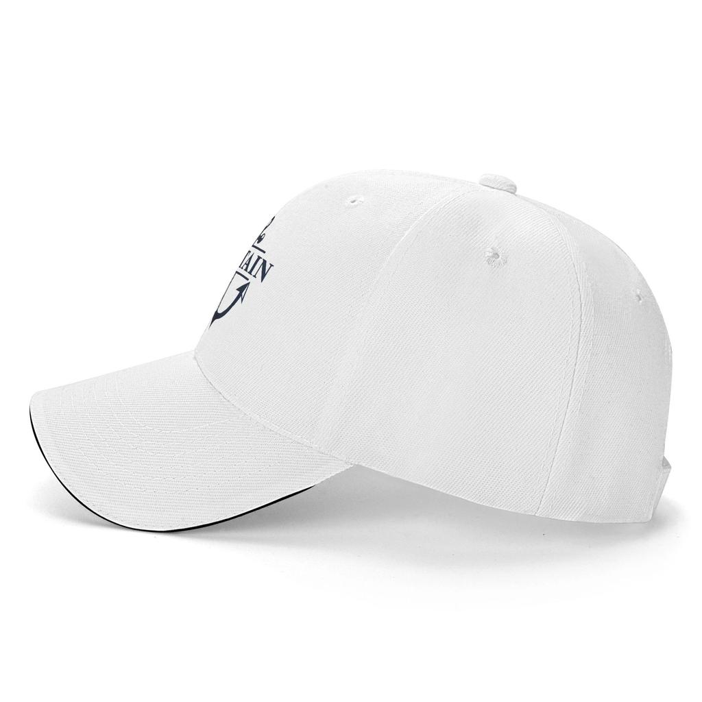 Captain & First Mate Matching Set Pontoon Boat Sailing Sun Baseball Cap Summer Unisex-Teens  Print Trucker Hat Gym Baseball Caps