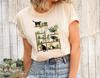 Cats And Plants T Shirt Plant Lady Lover Gardener For Cat Succulent Gift