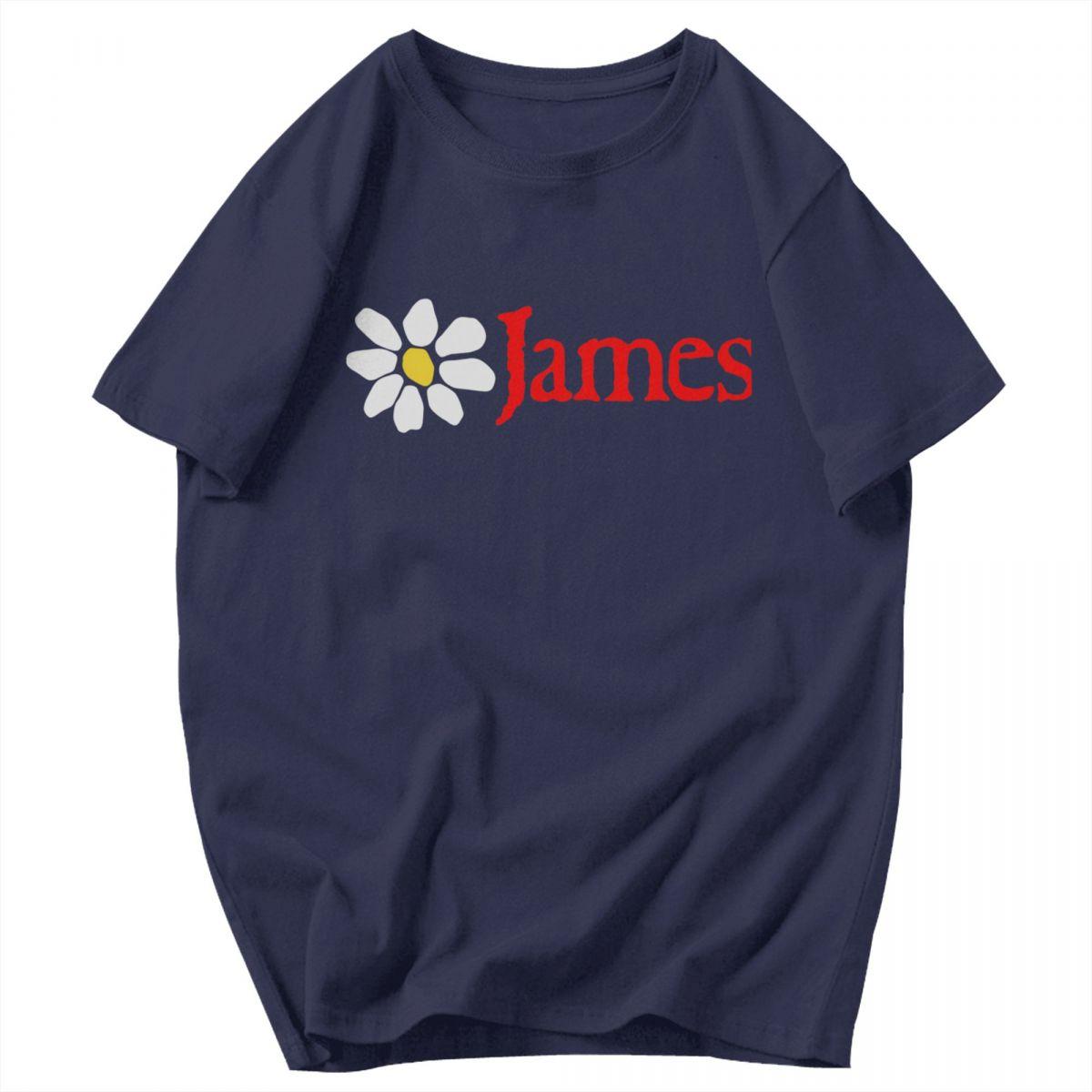 

Men T Shirt James Fresh As A Daisy Awesome Idea Y2K Graphic Oneck Unisex Clothing T Shirts 4XL
