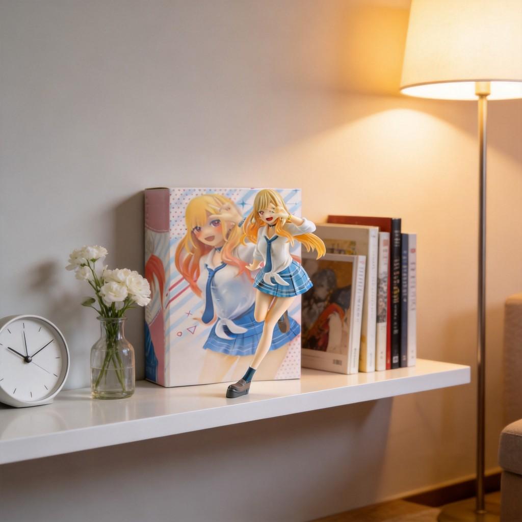 My Dress Up Darling Pvc Desk Figurine With Anime Characters For Home Decor Collectors Item